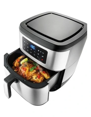 Baccarat The Healthy Fry 9L Air Fryer in Silver