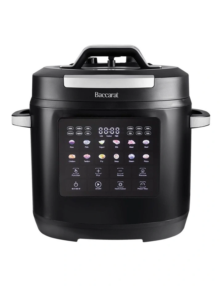 Baccarat The Smart Chef 8L Multicooker in Black image 1