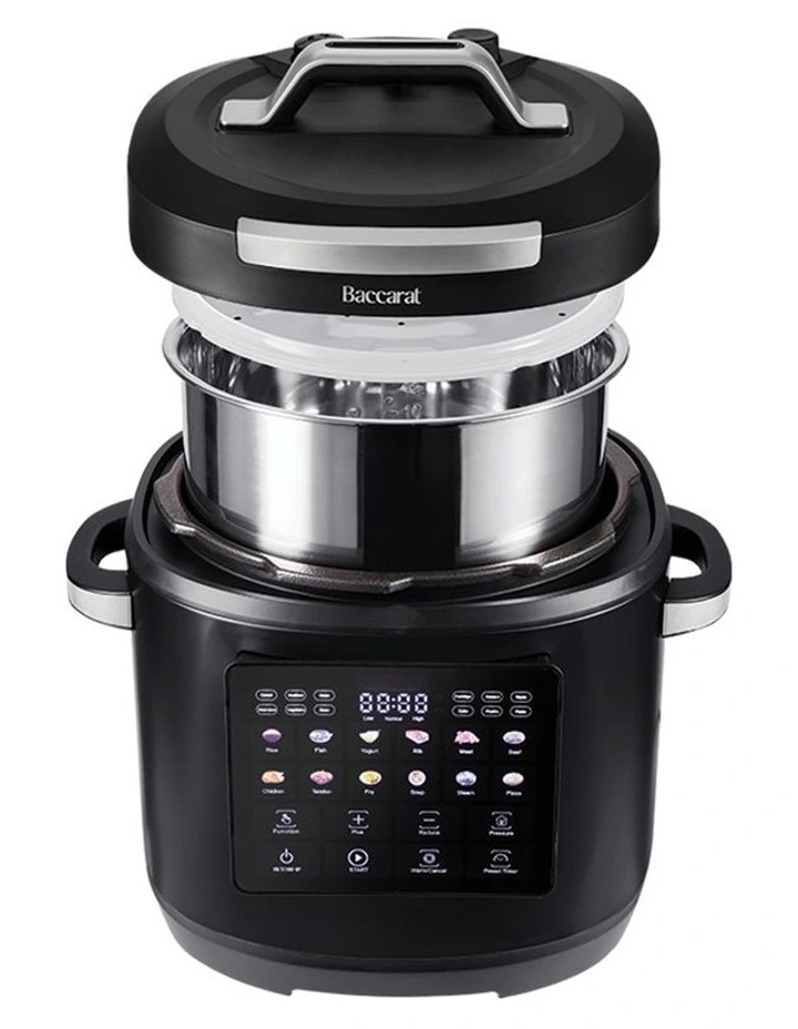 Baccarat The Smart Chef 8L Multicooker in Black image 3