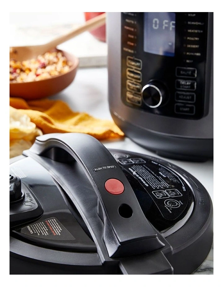 Baccarat The Smart Chef 8L Multicooker in Black image 3