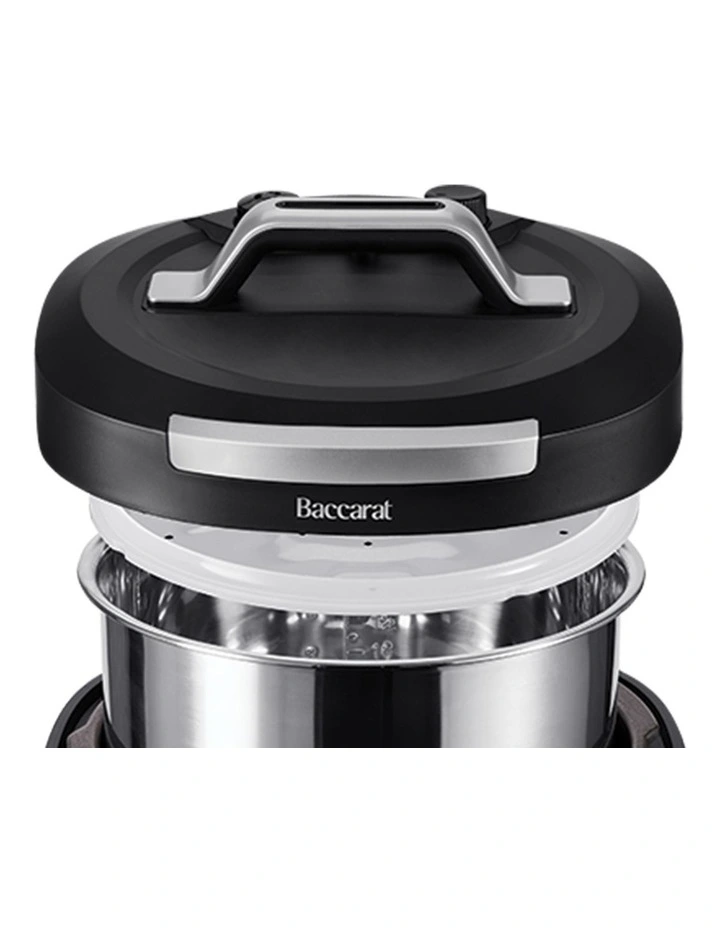 Baccarat The Smart Chef 8L Multicooker in Black image 4