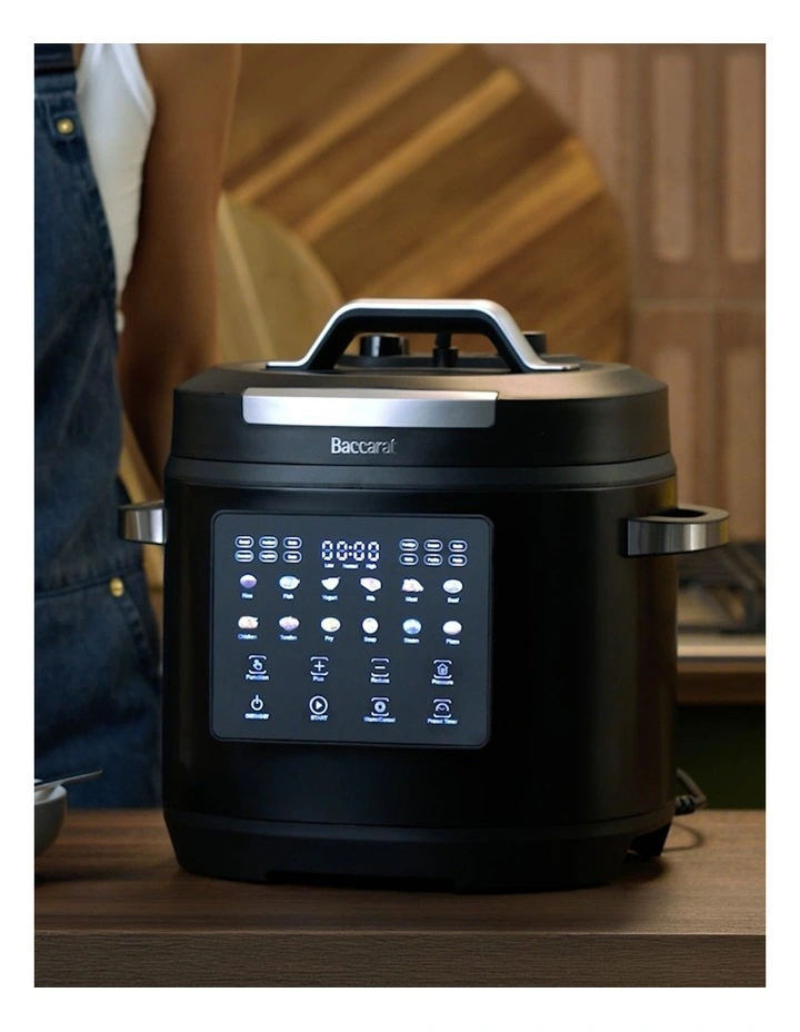 Baccarat The Smart Chef 8L Multicooker in Black image 6