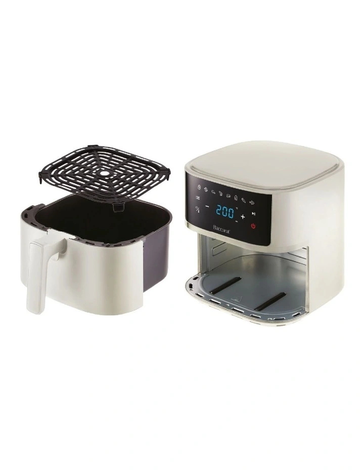 Baccarat The Healthy Fry 5.7L Compact Air Fryer in Cream image 2