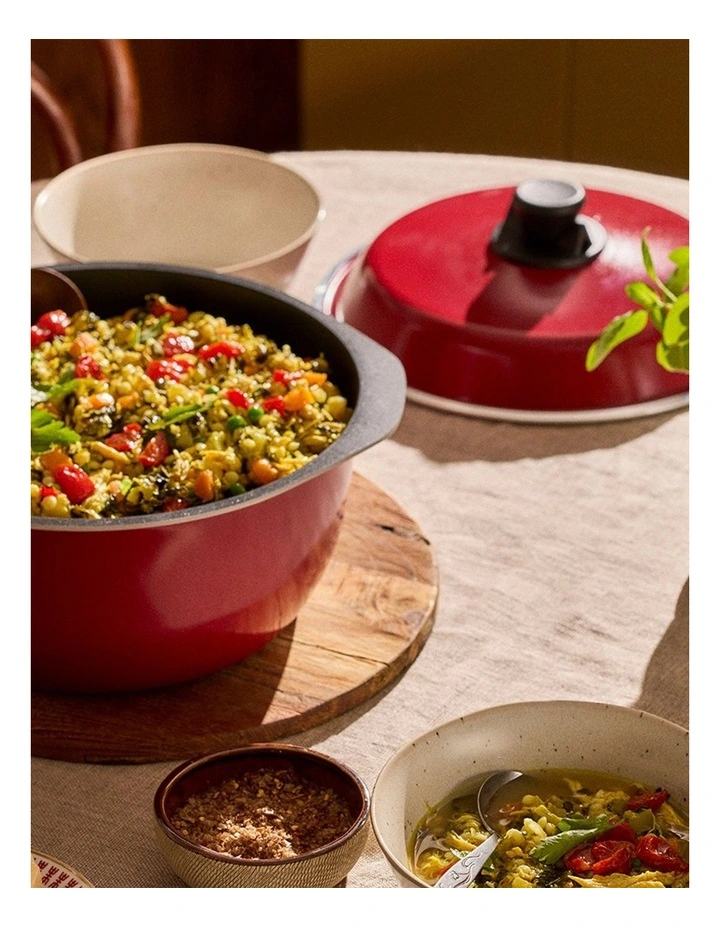 Bessemer Non-Stick Casserole 28cm in Red image 6