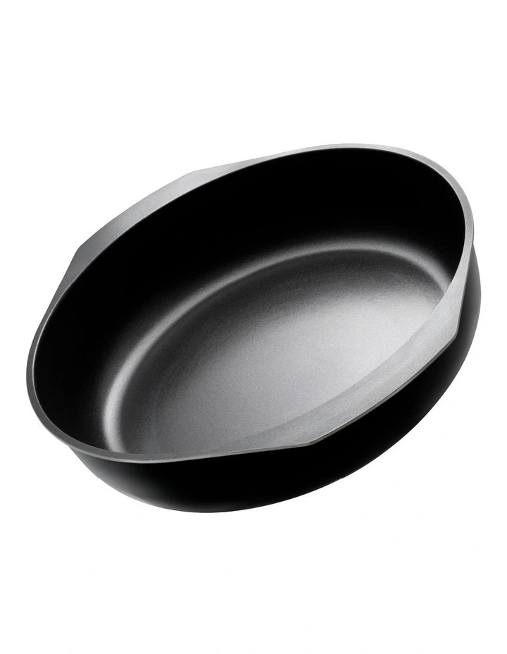 Bessemer Non-Stick Round Cook n Bake 37cm in Black image 1