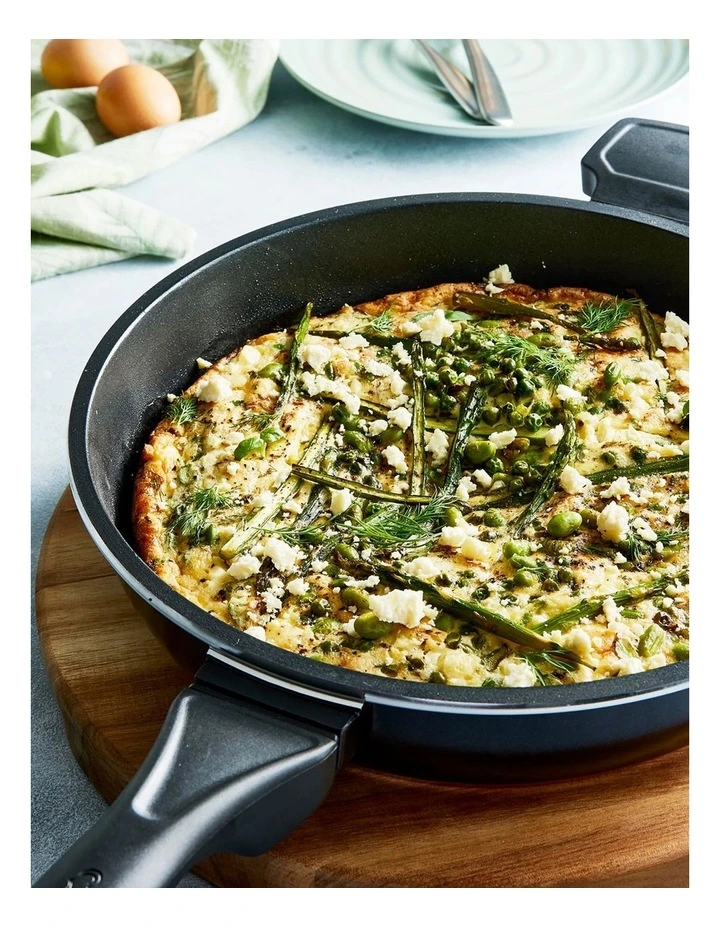 Bessemer Non-Stick Multi Fry Pan 32cm in Black image 4