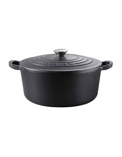 Baccarat Le Connoisseur Round French Oven 29cm 6.3L in Black