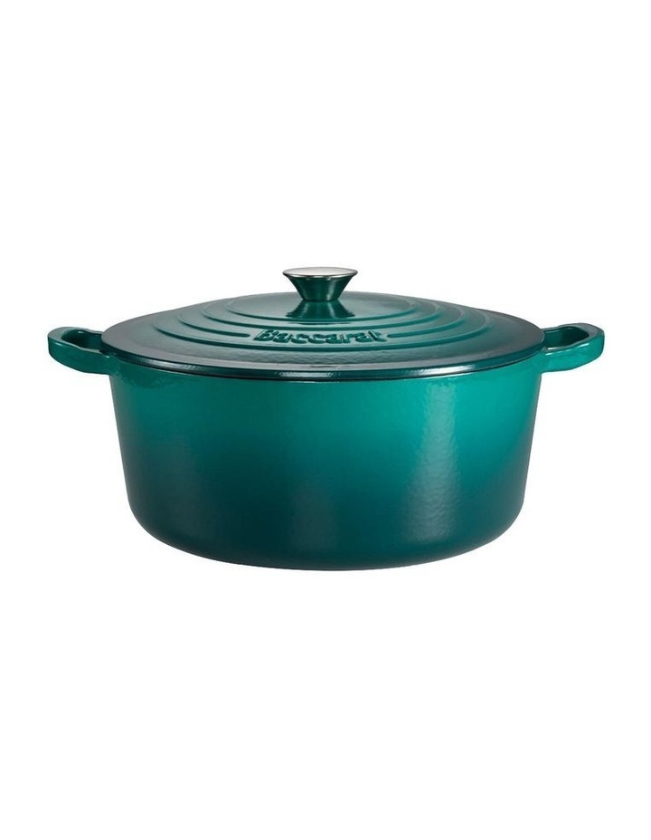 Baccarat Le Connoisseur Round French Oven 29cm 6.3L in Teal image 1