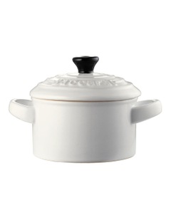 Baccarat Le Connoisseur Mini Casserole with Lid 160ml in White