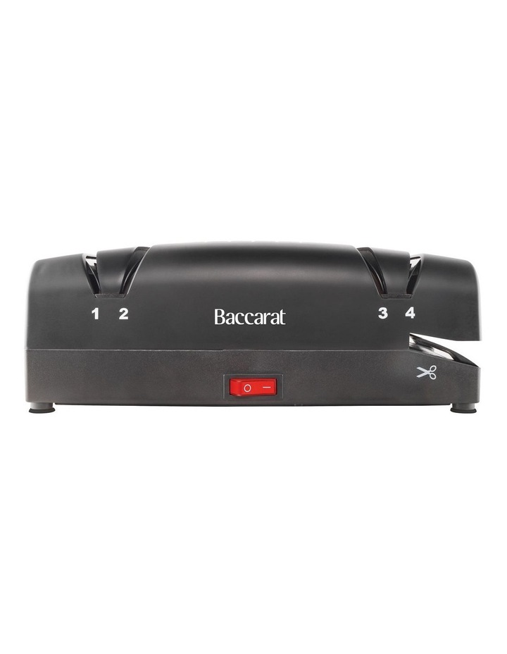 Baccarat The Precision Edge Electric Knife Sharpener in Black image 4