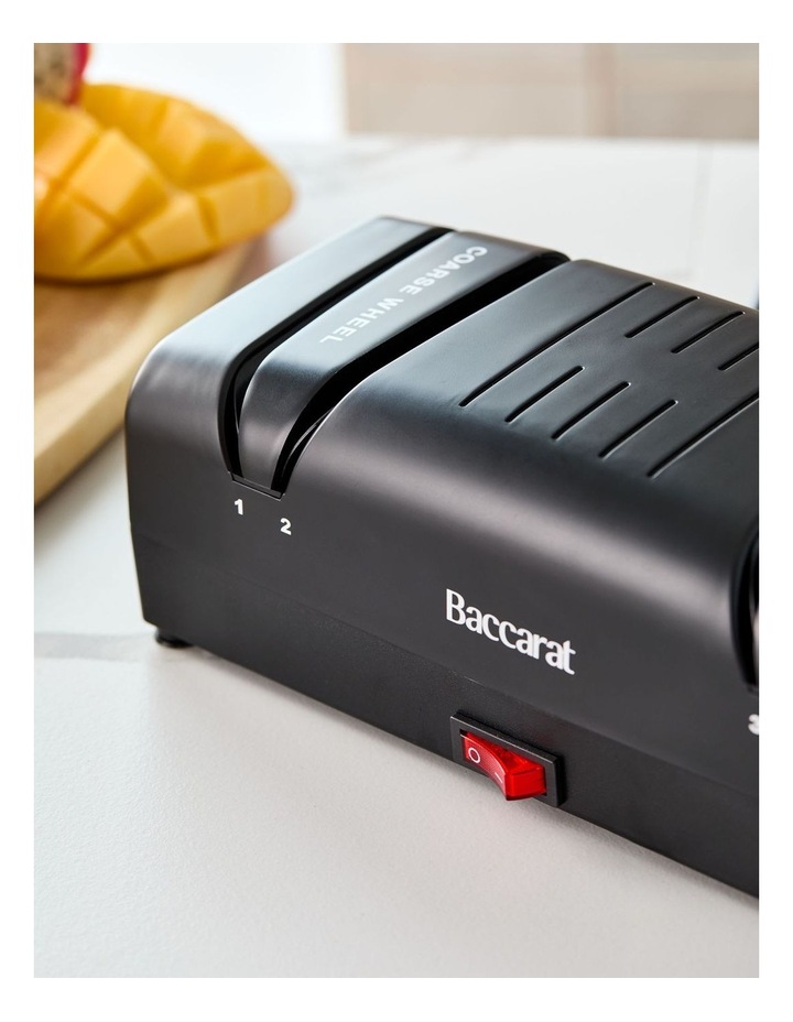 Baccarat The Precision Edge Electric Knife Sharpener in Black image 6