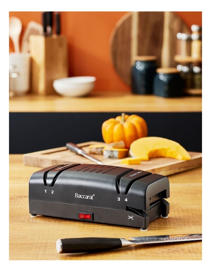 Baccarat The Precision Edge Electric Knife Sharpener in Black image 7