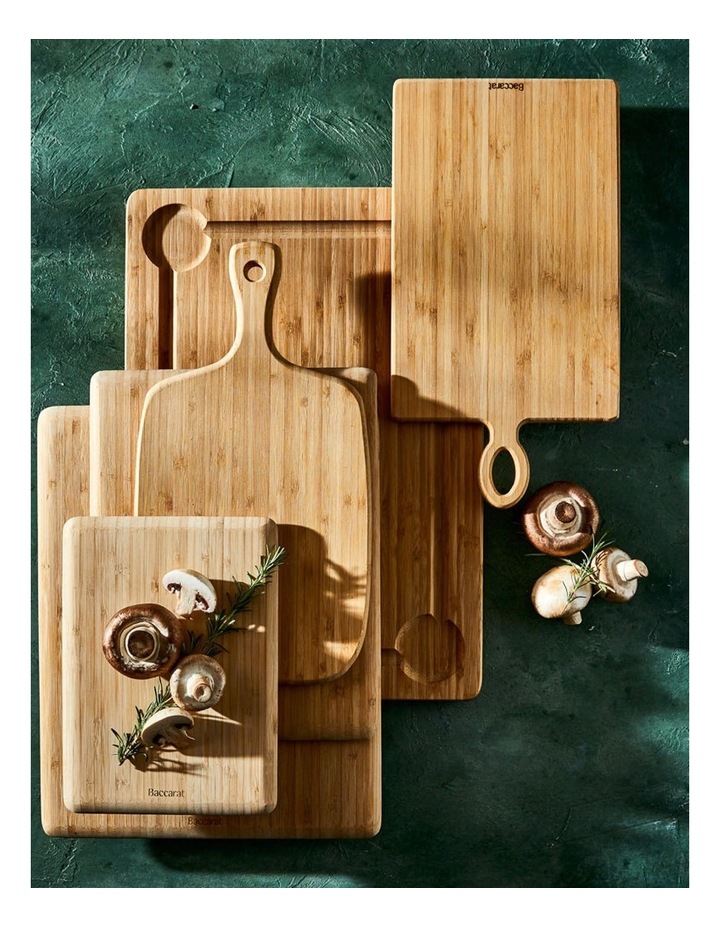 Baccarat Waterproof Bamboo Chopping Board 38 x 30cm in Beige image 2