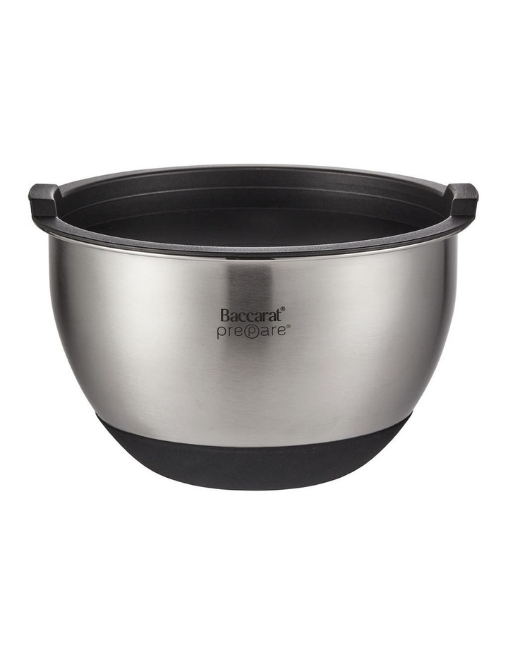 Baccarat Prepare 3 Piece Mixing Bowl Set With Lids in Silver image 3
