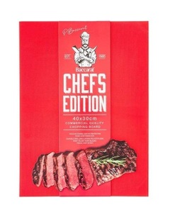 Baccarat Chefs Edition Cutting Board in Red