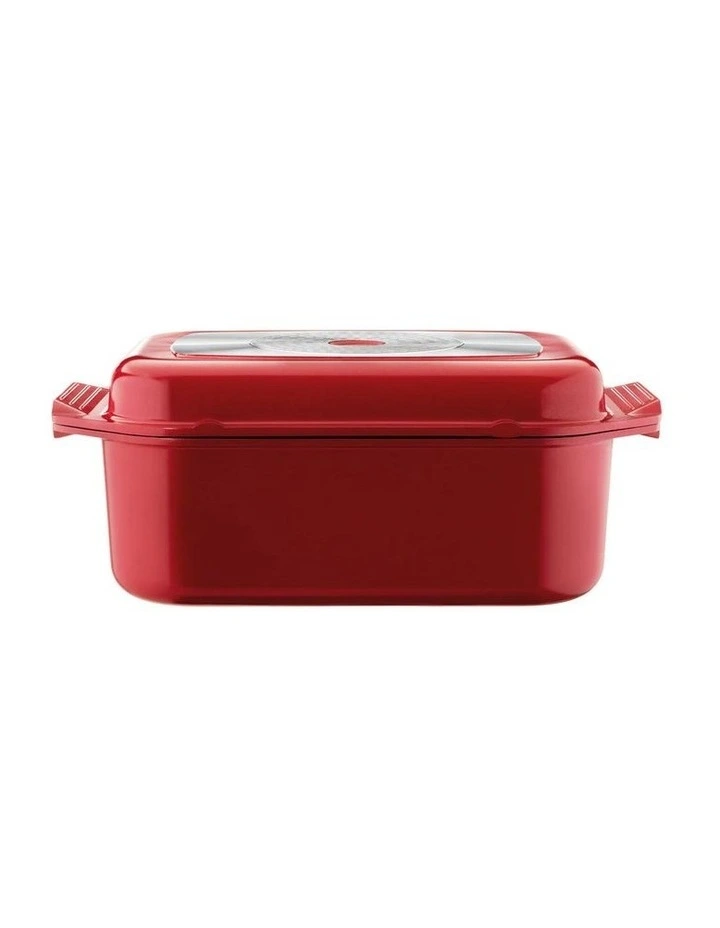 Bessemer Non-Stick Roaster And Grill 34cm in Red image 1