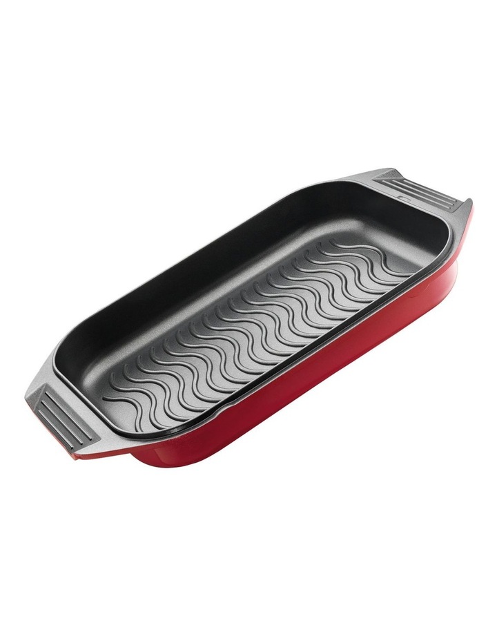 Bessemer Non-Stick Roaster & Grill 34cm in Red image 4