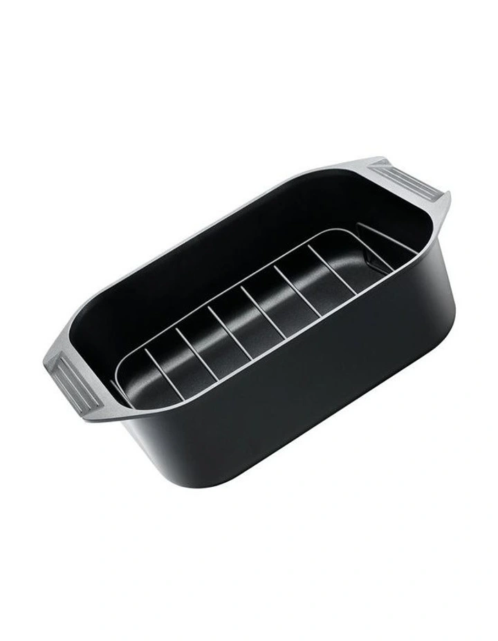 Bessemer Non-Stick Roaster And Grill 34cm in Black image 3