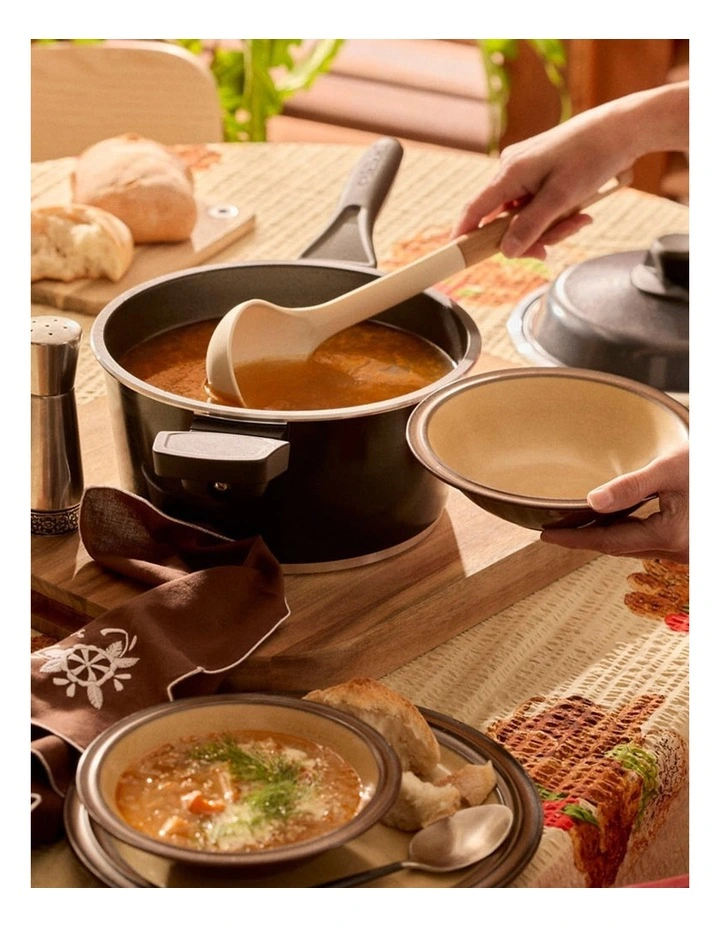 Bessemer Non-Stick Multi Saucepan 24cm in Black image 2