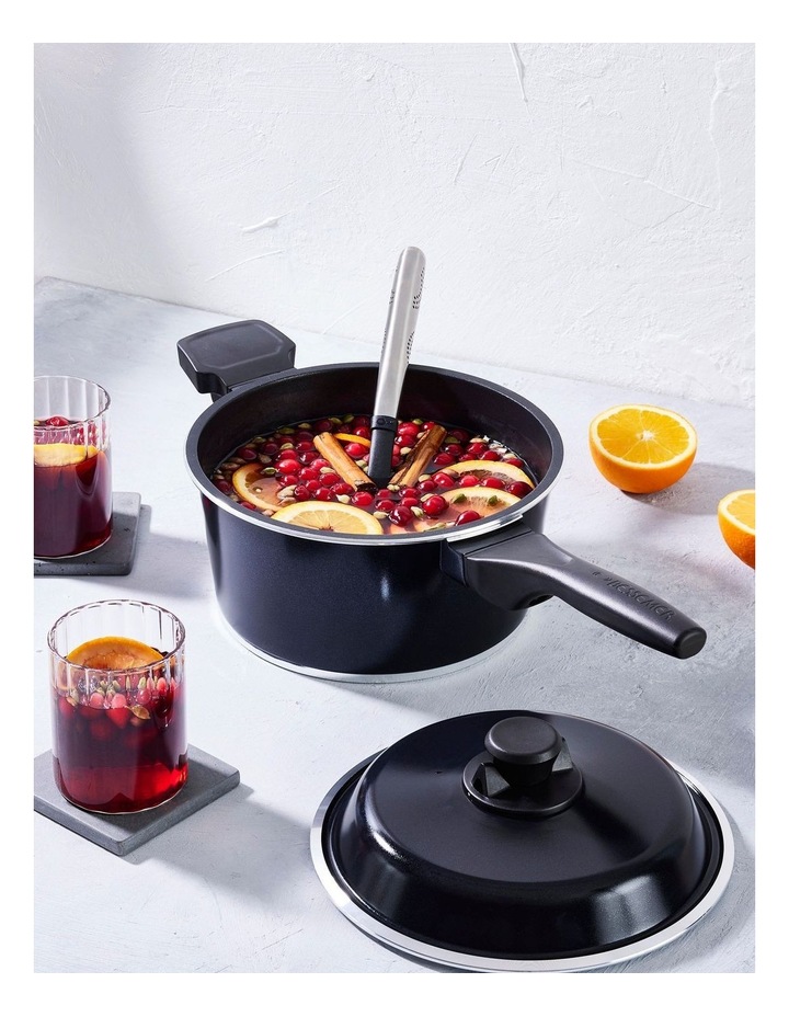 Bessemer Non-Stick Multi Saucepan 24cm in Black image 2