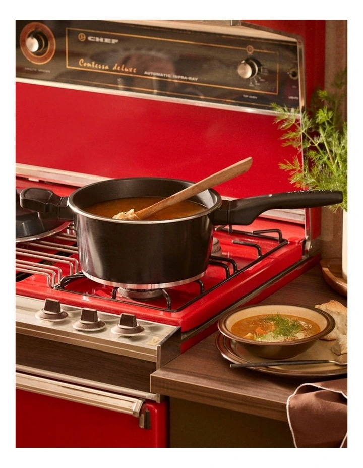 Bessemer Non-Stick Multi Saucepan 24cm in Black image 3