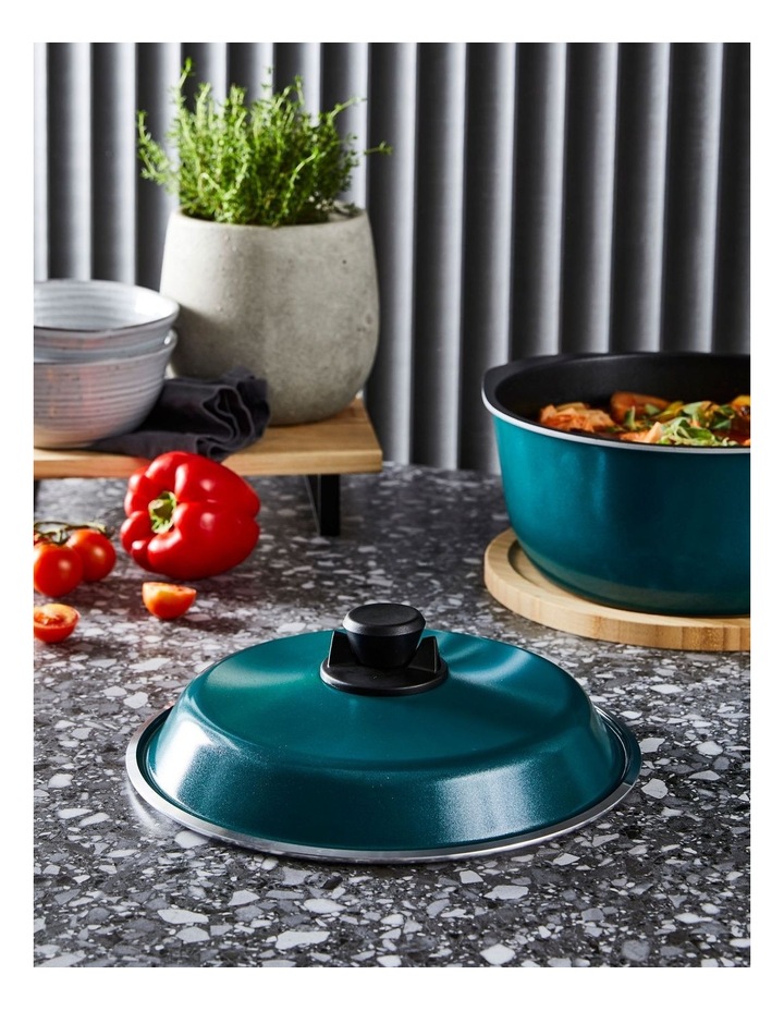 Bessemer Universal Lid 28cm in Teal image 2