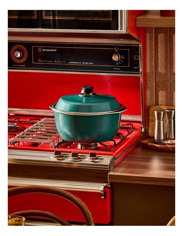 Bessemer Non-Stick Casserole 28cm in Teal image 4