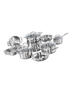 Baccarat iconiX Stainless Steel 9 Piece Cookware Set