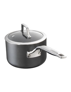 Cuisine::pro Diamond 9 Hard Anodised Non-Stick Saucepan 16 x 10cm in Grey