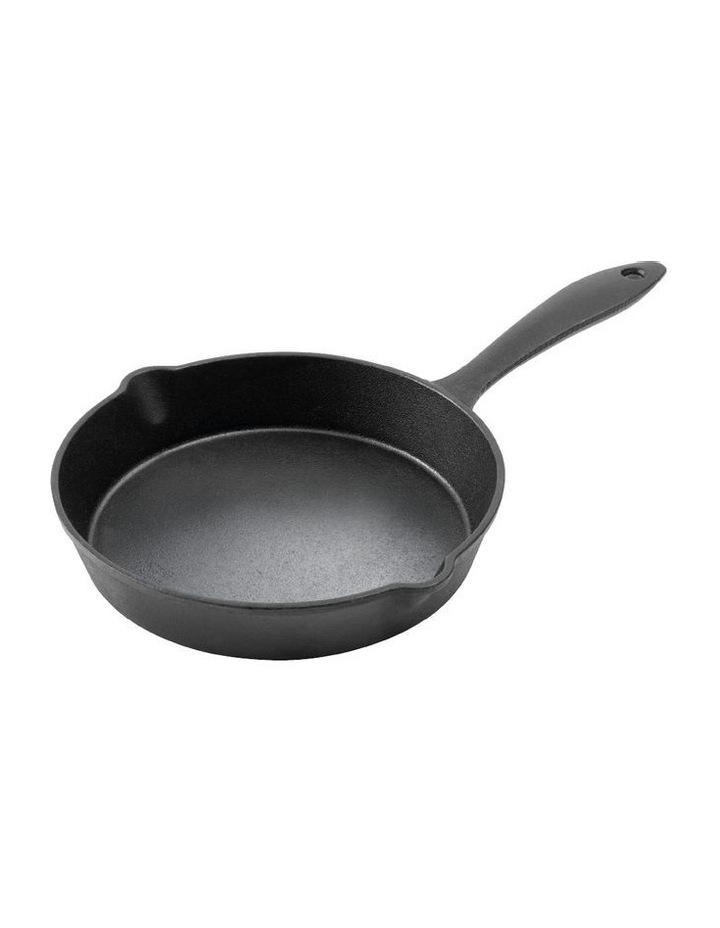 Grylt Cast Iron Frypan 20cm in Black image 2