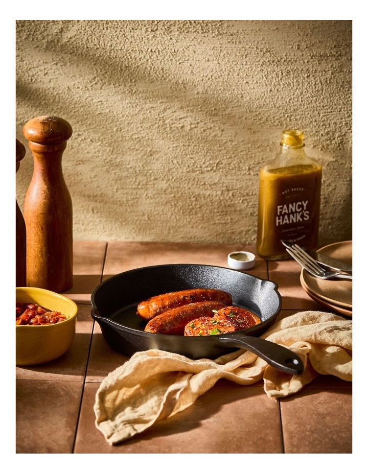 Grylt Cast Iron Frypan 20cm in Black image 3