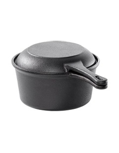 GRYLT 2 in 1 Cast Iron Saucepan 20cm
