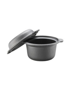 GRYLT Cast Iron Garlic Roaster in Black