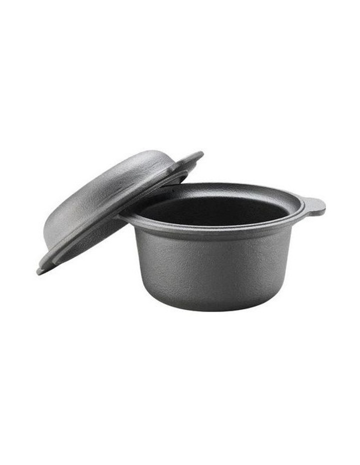 GRYLT Cast Iron Garlic Roaster in Black image 1