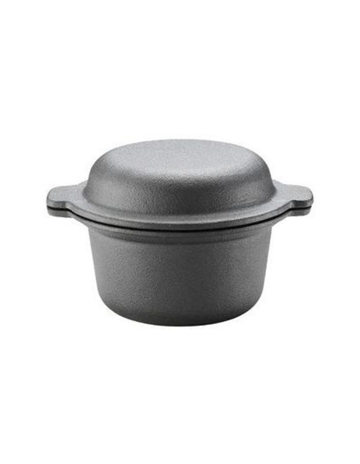 GRYLT Cast Iron Garlic Roaster in Black image 2