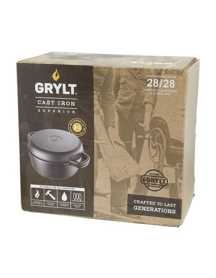 GRYLT Multi Casserole & Grill 28cm image 4