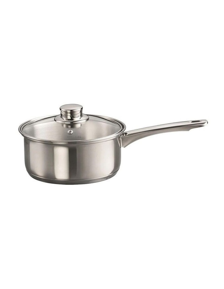 Baccarat Gourmet Stainless Steel Saucepan Set 3 Piece in Silver image 2