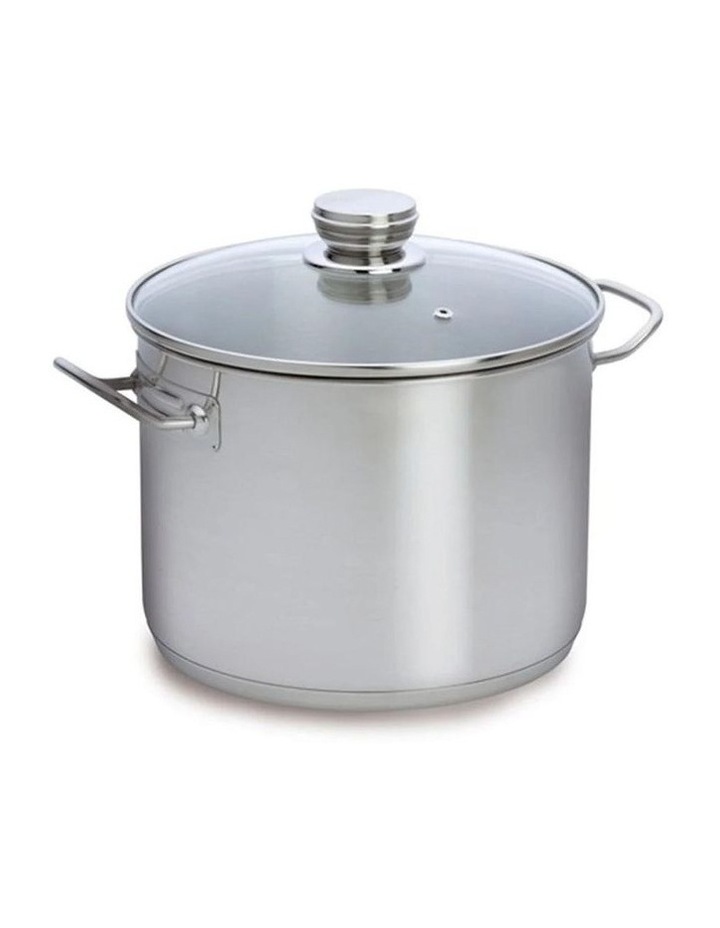 Baccarat Gourmet Stockpot with Glass Lid 24cm in Silver image 1