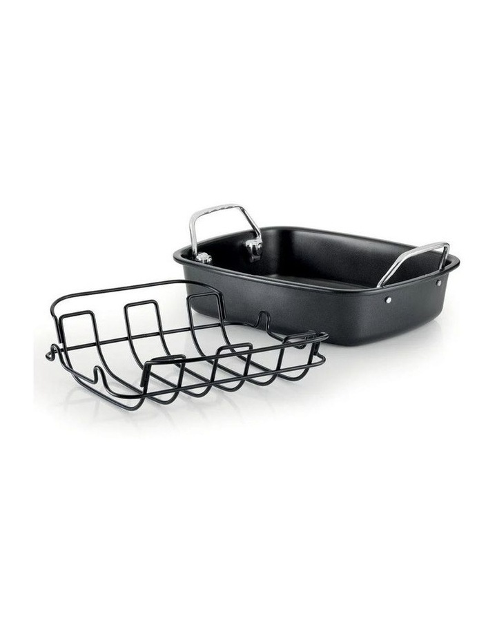 Baccarat Gourmet Non-Stick Roaster with Rack 40cm in Black image 2