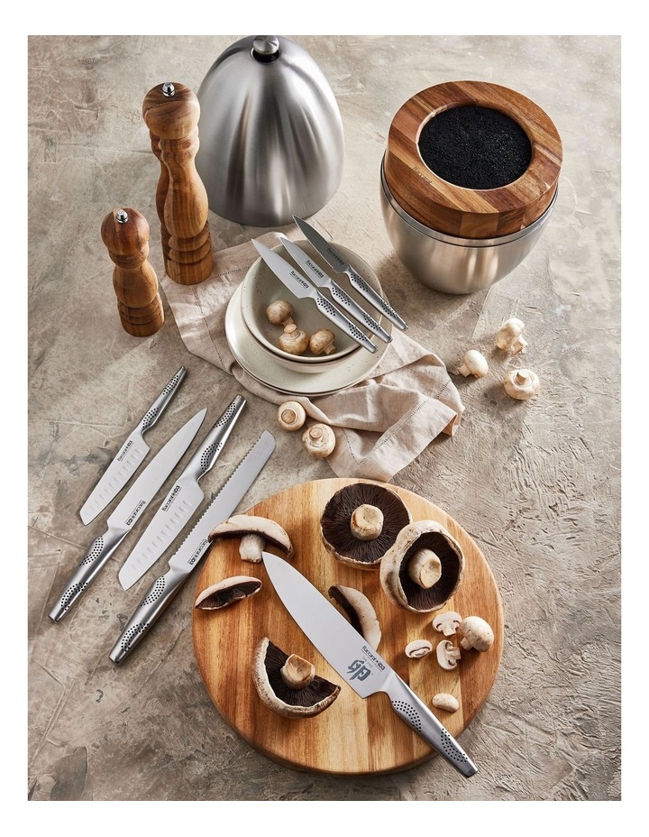 THE EGG by Baccarat iD3 Stainless Steel Knife Block 9 Piece in Silver image 7