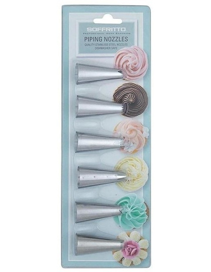 Soffritto Professional Bake Stainless Steel 6 Piece Nozzle Set image 2