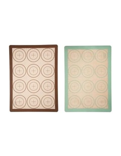Soffritto Professional Bake 2 Piece Silicone Baking Mat Set