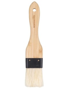 Soffritto Professional Bake Bamboo Pastry Brush in Beige