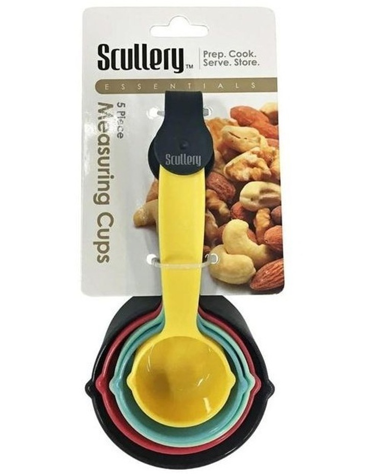 Scullery Essentials 5 Piece Measuring Cup Set in Multicolour image 1