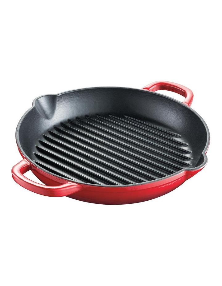 Baccarat Le Connoisseur Round Grill Pan in Red image 1
