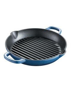 Baccarat Le Connoisseur Round Grill Pan in Ink