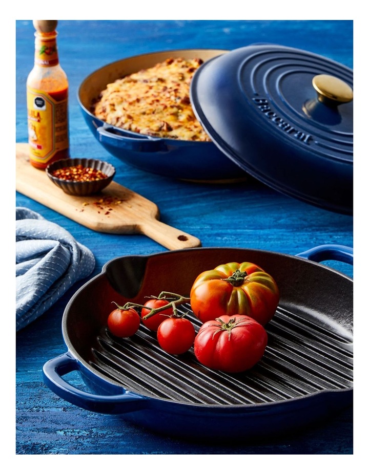 Baccarat Le Connoisseur Round Grill Pan in Ink image 2