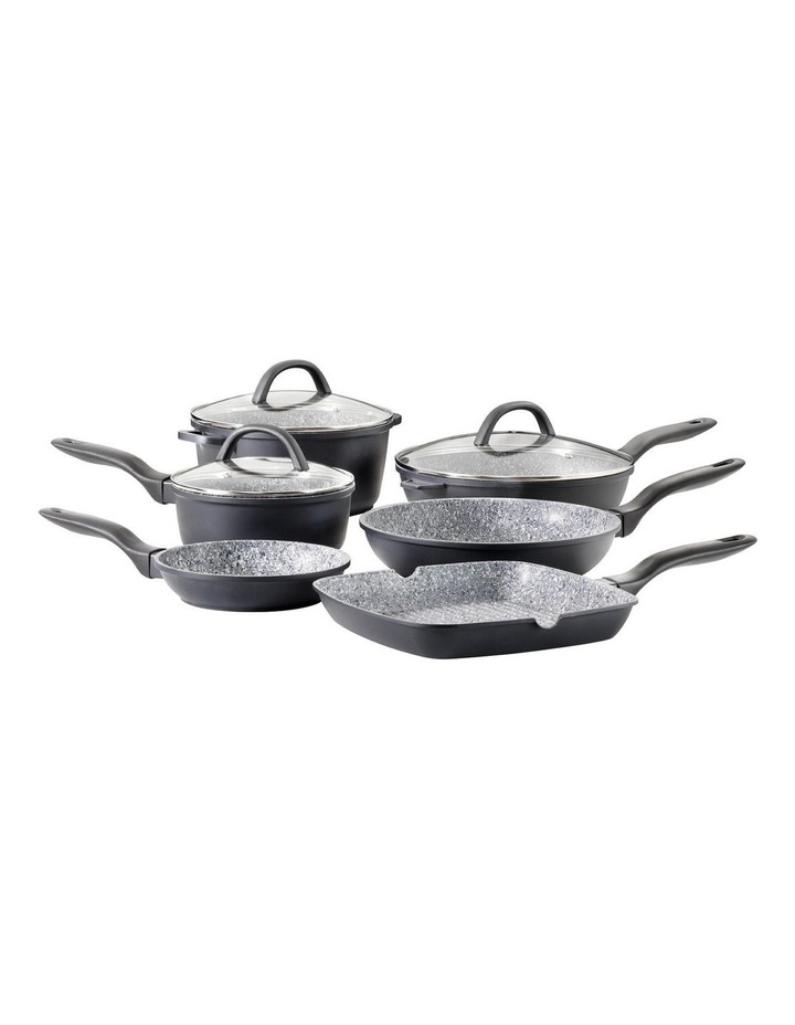 Baccarat STONEX2 6 Piece Ceramic Non Stick Cookware Set in Black image 2