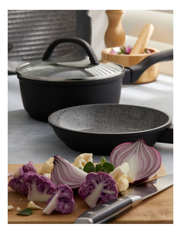 Baccarat STONEX2 6 Piece Ceramic Non Stick Cookware Set in Black image 4