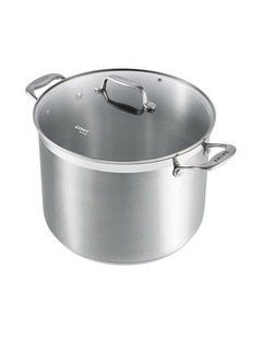 Baccarat iconiX Stockpot with Lid 28cm in Silver